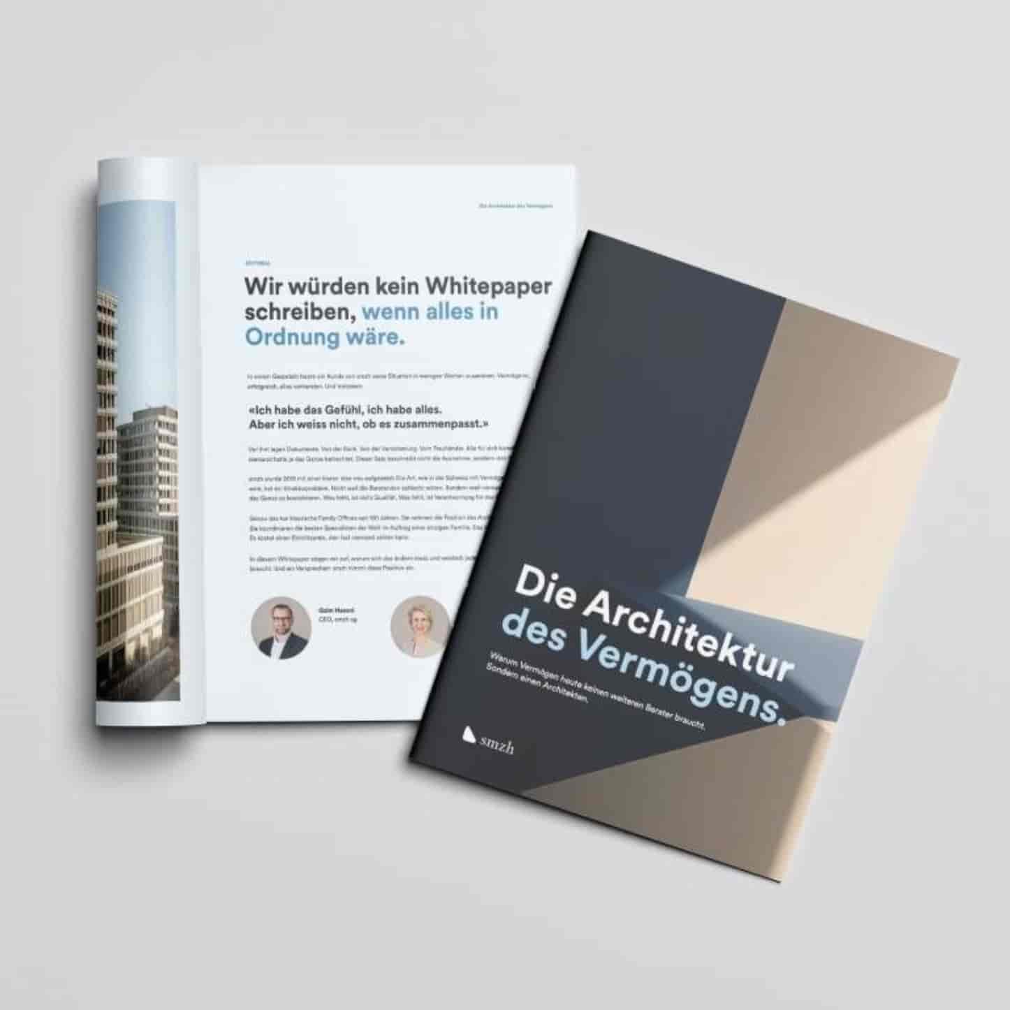 smzh Whitepaper «Die Architektur des Vermögens.»