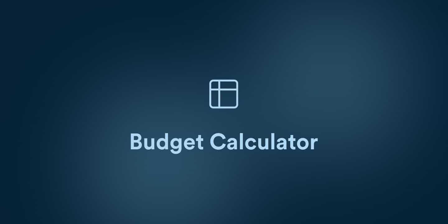 Budget Calculator