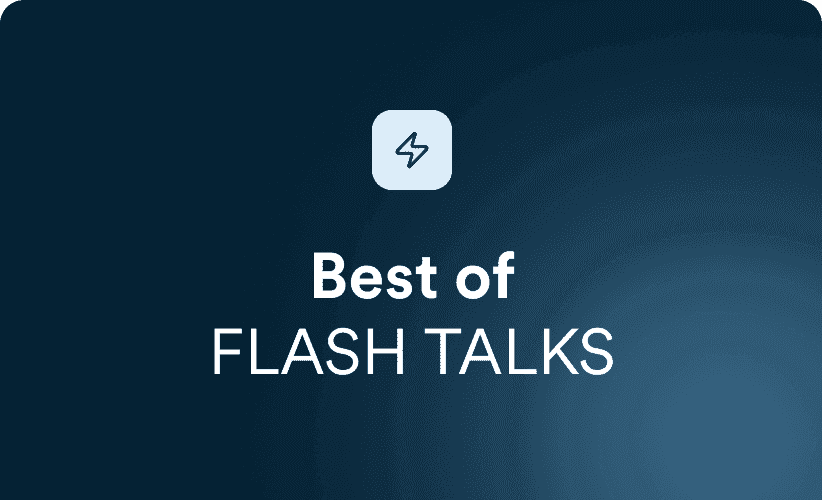 Flash Talk mit Best of Flash Talks