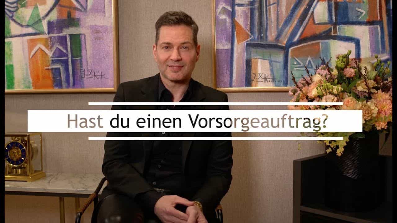 Lieber Alf, hast Du einen Vorsorgeauftrag?