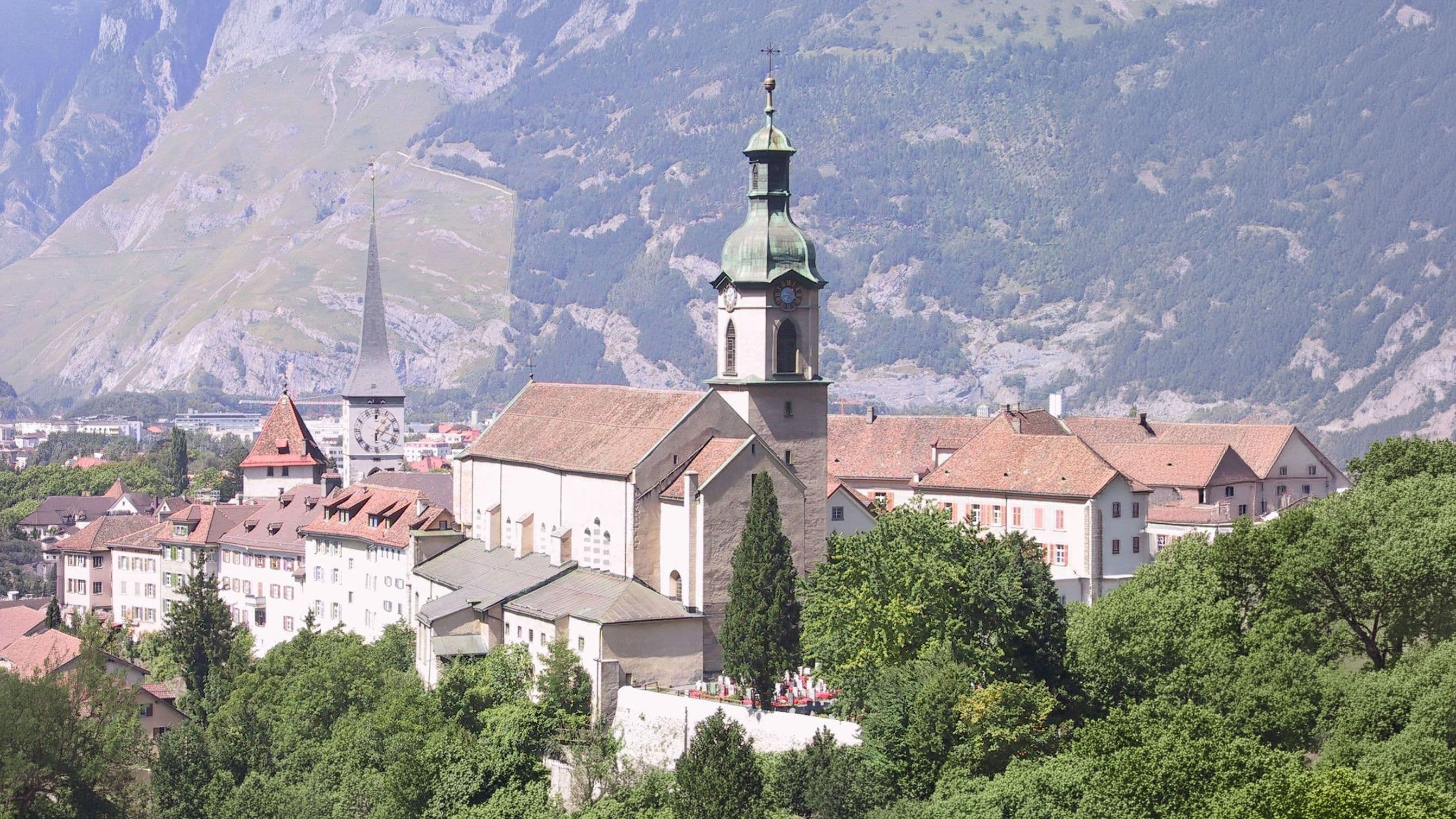 Feststimmung am Churer Fest in der Churer Altstadt