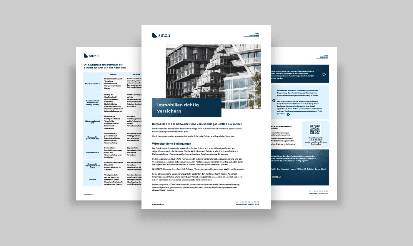 Immobilien richtig versichern