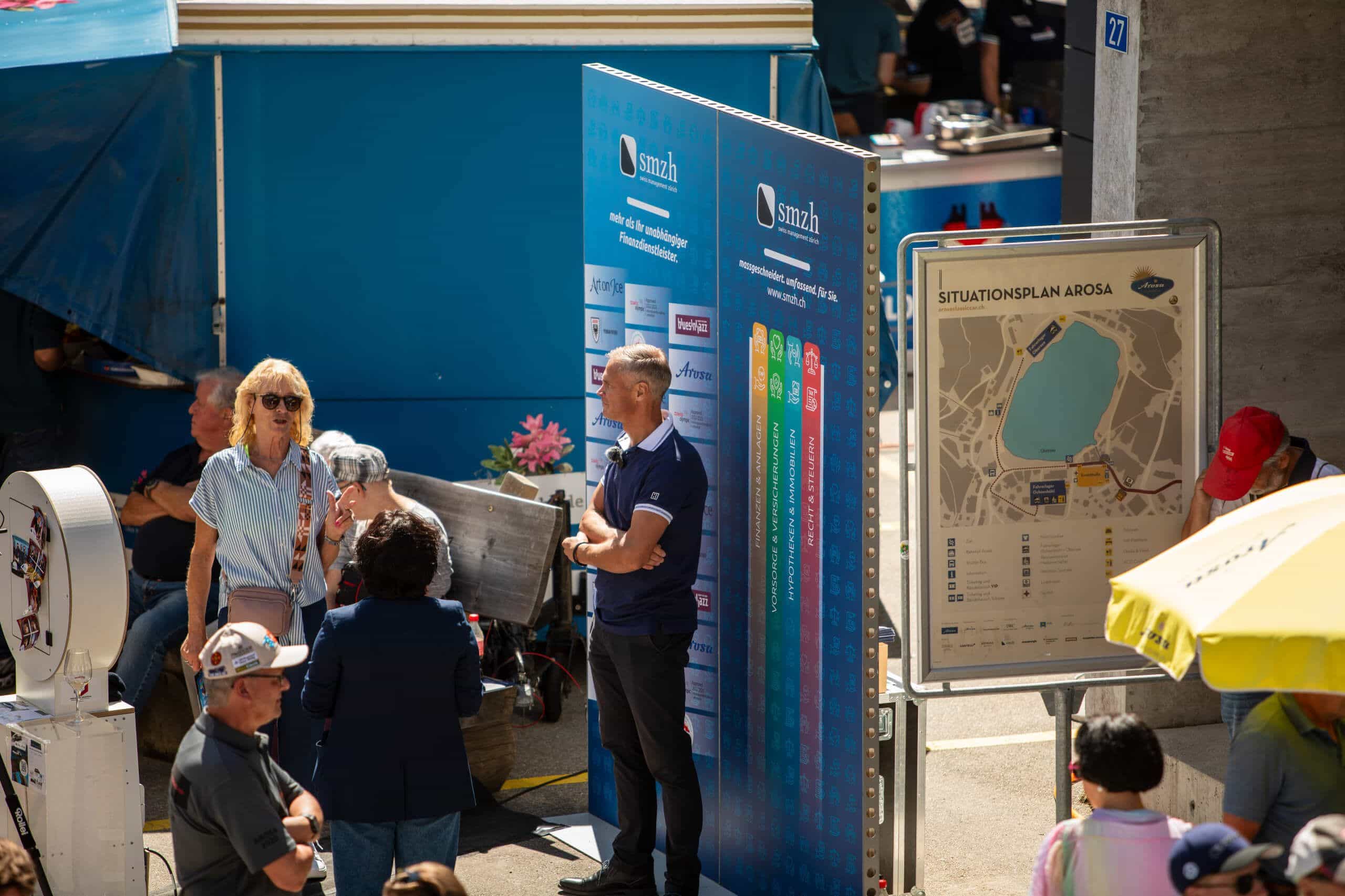 smzh Experience Zone im Vorzelt